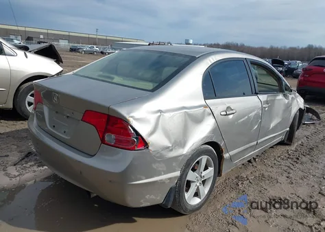 2006 Honda Civic Ex из США, поврежденный, VIN 1HGFA16896L022923